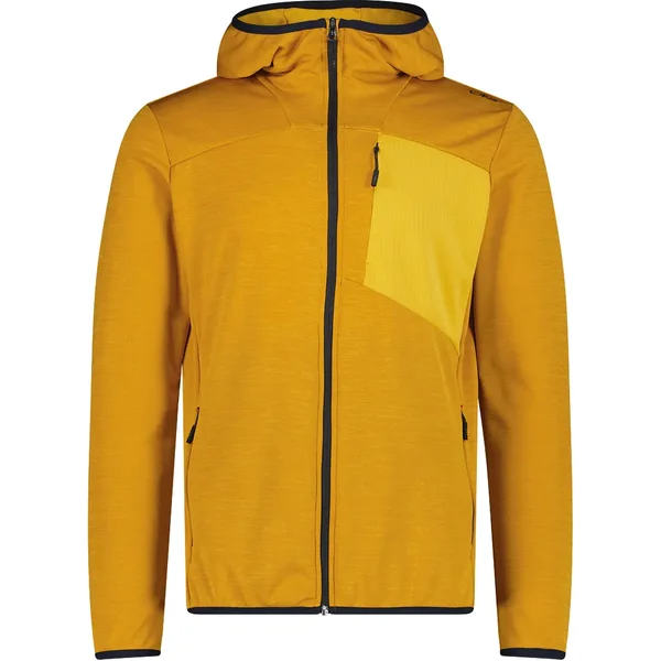 Polaire con cappuccio jacquard mélange CMP