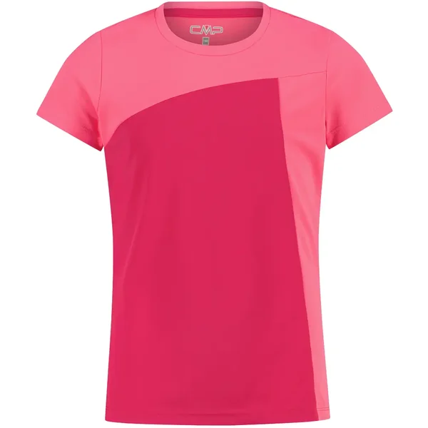T-shirt da bambina a girocollo CMP