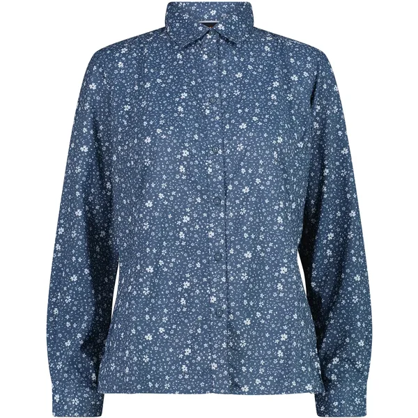 Dames lange mouwen button-down shirt CMP