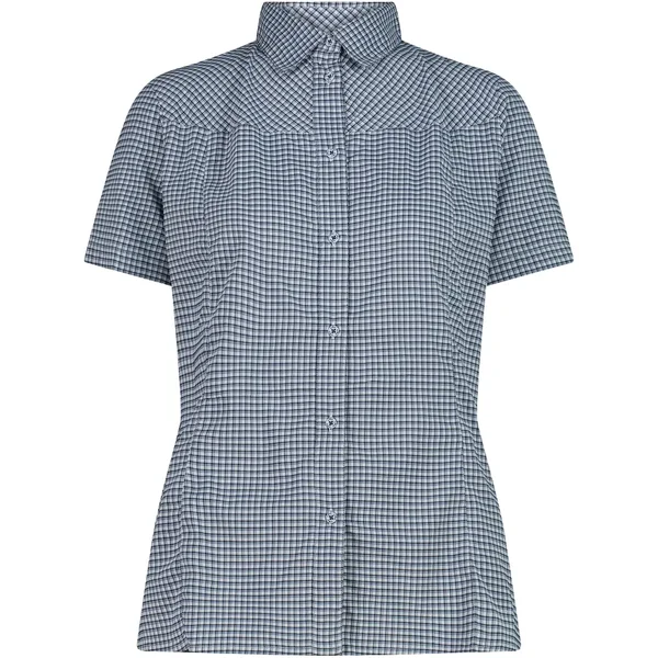 Camicia a quadri con bottoni donna CMP