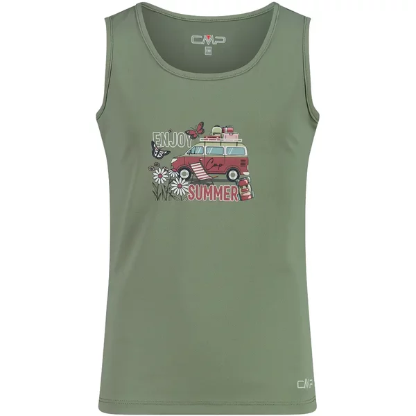 Mädchen Tanktop mit grafischem Muster CMP