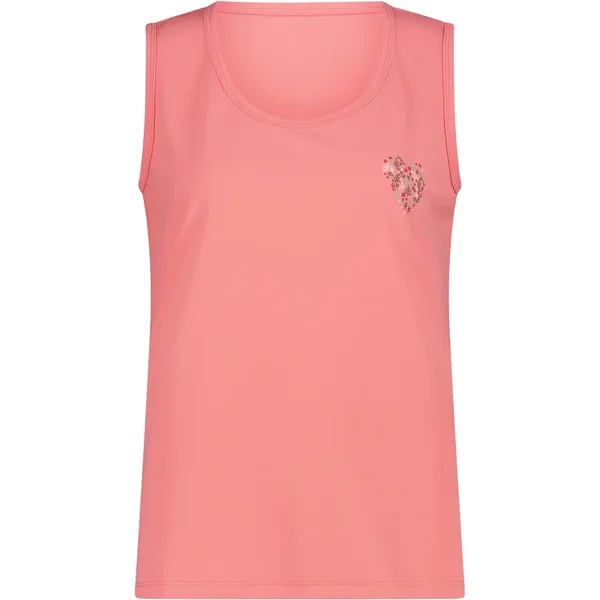 Vrouwelijke tanktop met print CMP
