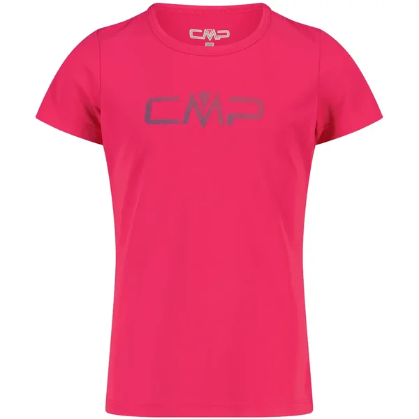T-shirt da bambina a girocollo CMP Logo
