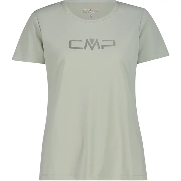 T-Shirt mit Rundhalsausschnitt und Logo Damen CMP