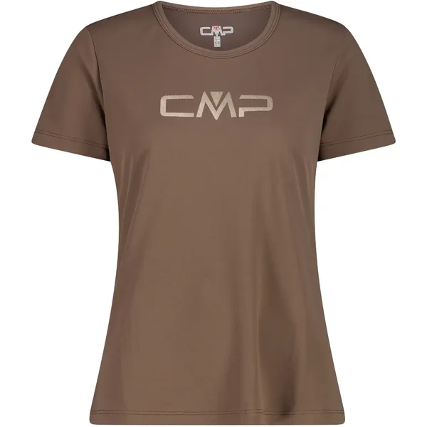 T-shirt met ronde hals met logo dames CMP