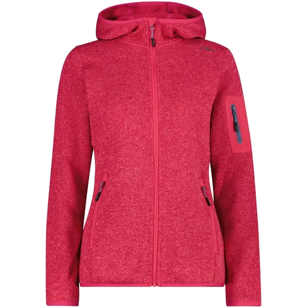 Dikke gebreide hoodie dames CMP Knit-Tech