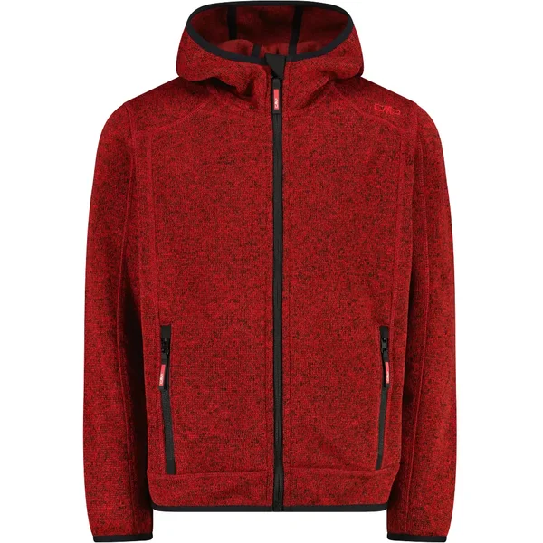 Kinder fleece met capuchon CMP