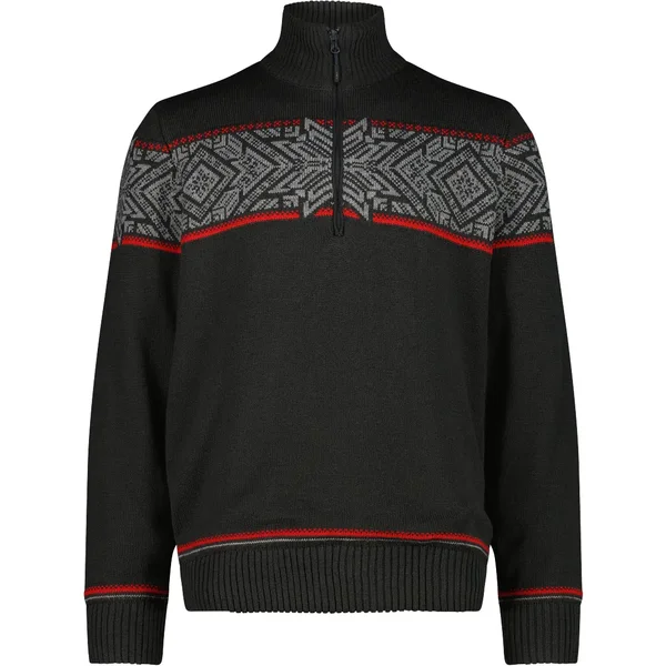Jersey de punto con cuello zip CMP