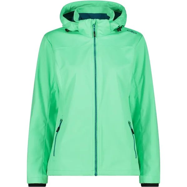 Veste imperméable à capuche amovible zippée femme CMP