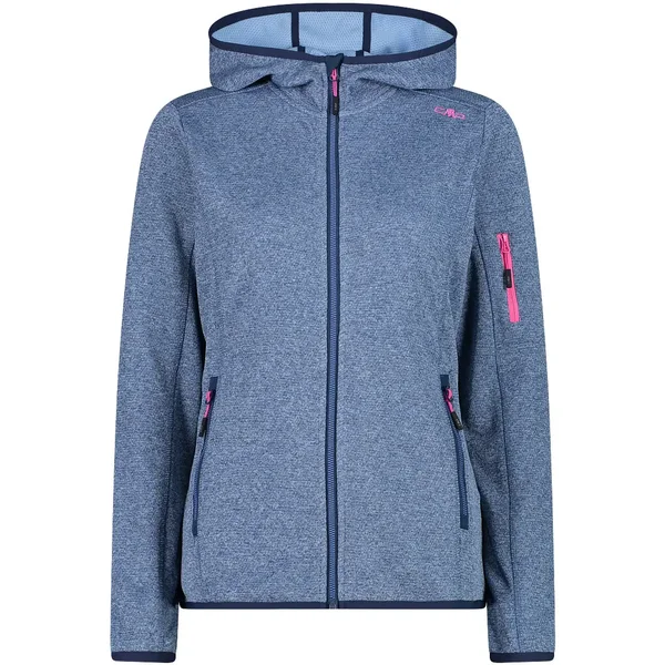 Felpa con cappuccio da donna CMP Knit-Tech