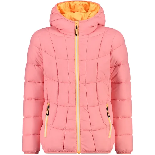 Piumino con cappuccio da bambina CMP