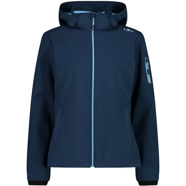 Chaqueta impermeable con capucha para mujer CMP