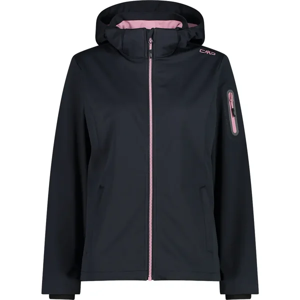 Chaqueta impermeable con capucha para mujer CMP