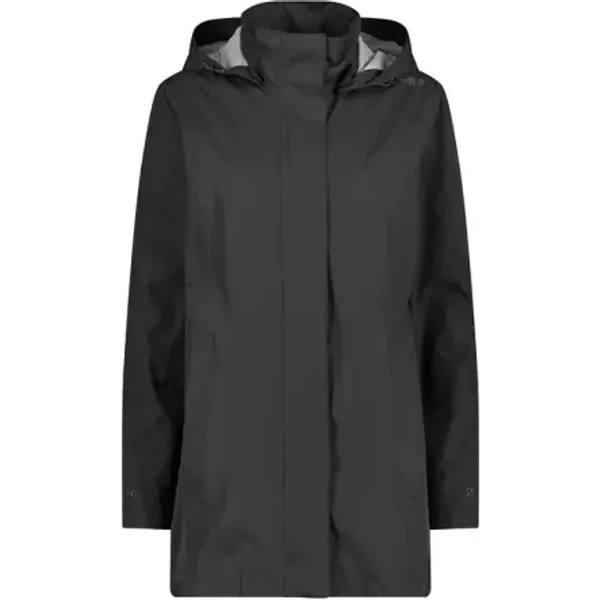 Veste imperméable à capuche avec boutons-pression femme CMP