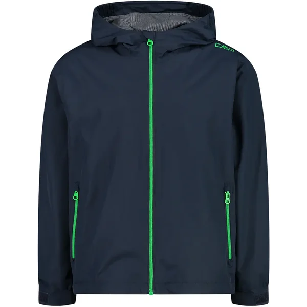 Giacca impermeabile da donna con cappuccio e zip CMP