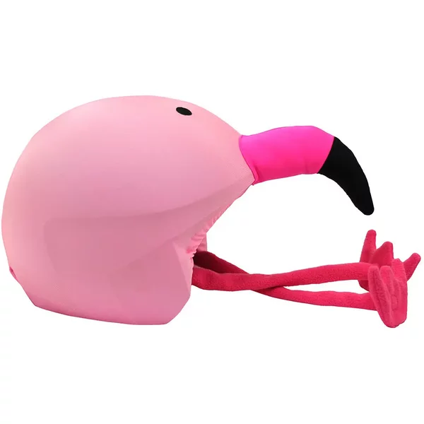 Kinder Fahrradhelm überzug Coolcasc Animals Flamingo