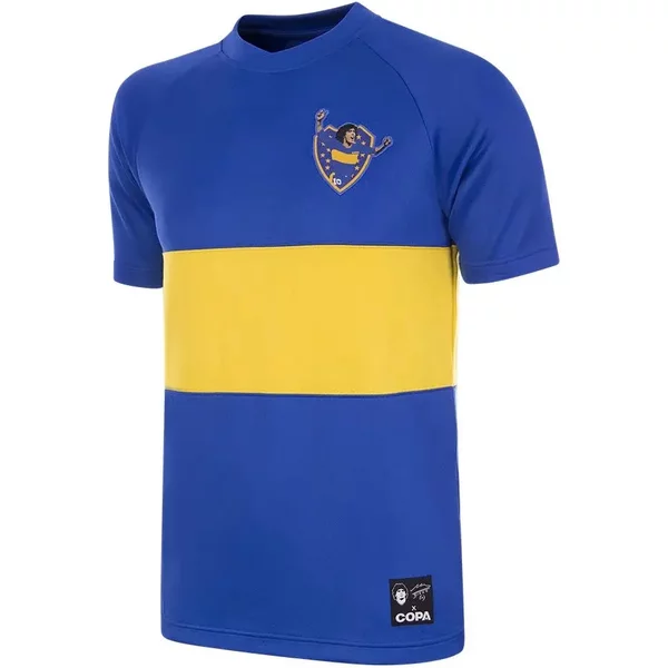 Maillot Copa Football Maradona Boca 1981/82 Retro