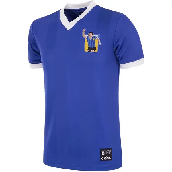 Maglia Copa Football Maradona Argentina 1986 Away Retro-image