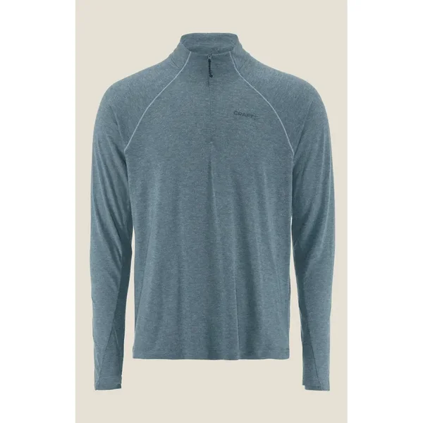 Maglia a maniche lunghe con zip 1/2 Craft Wool