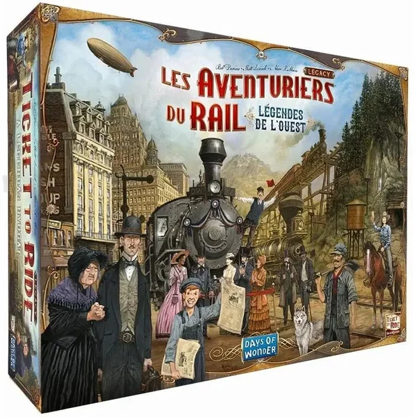 Jeux De SociéTé - Les Aventuriers Du Rail Days Of Wonder Legacy-image