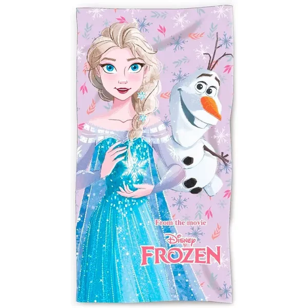 Strandtuch Aus Baumwolle, MäDchen Disney Frozen Elsa & Olaf-image
