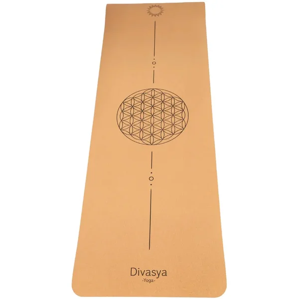 Tapis de yoga antidérapant et léger Divasya-Yoga 003