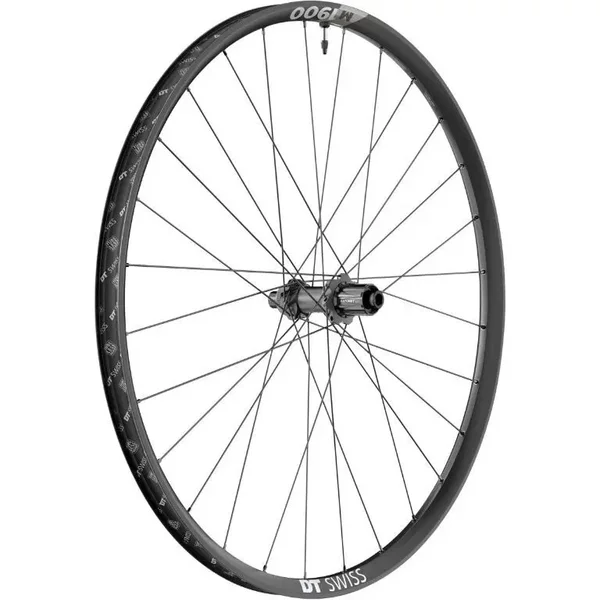 Roue ArrièRe Axe Traversant Jante DT Swiss M1900 Boost Tubeless Ready Disc Centerlock Shimano 10-112-148 - 30C - 110Kgs-image