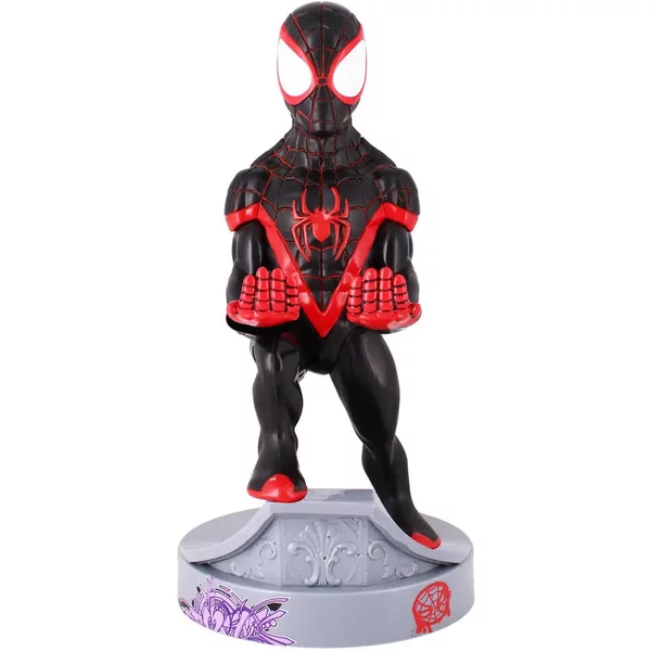 Figurine Avec Support De Serrage Cable Educa Borras Marvel Spiderman Miles Morales-image