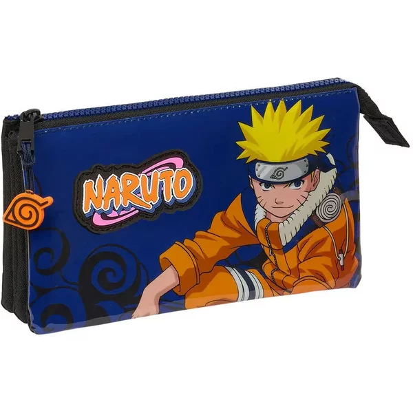 Dreifaches Etui Kind Educa Borras Naruto Shippuden Ninja-image
