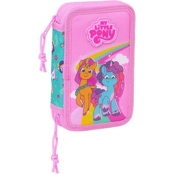Trousse Double De 28 PièCes Enfant Educa Borras My Little Pony Magic-image