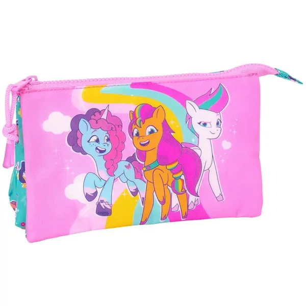 Dreifaches Etui Kind Educa Borras My Little Pony Magic-image