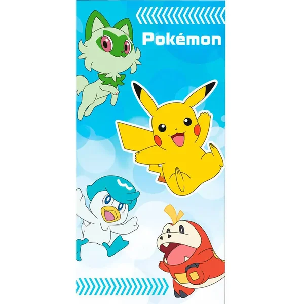 Telo mare in microfibra Educa Borras Pokémon