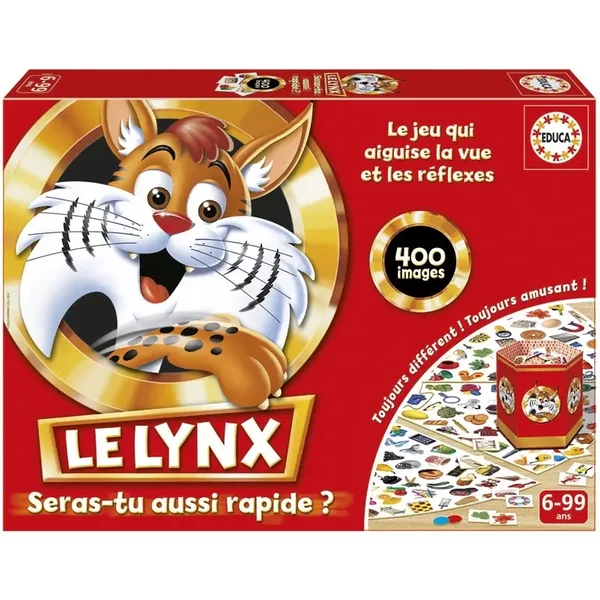 Jeux De SociéTé Le Lynx Images Educa Borras 400 SPE-image