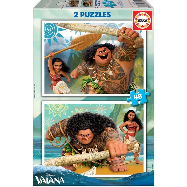 Puzzle 2X48Pcs Educa Borras Vaiana-image