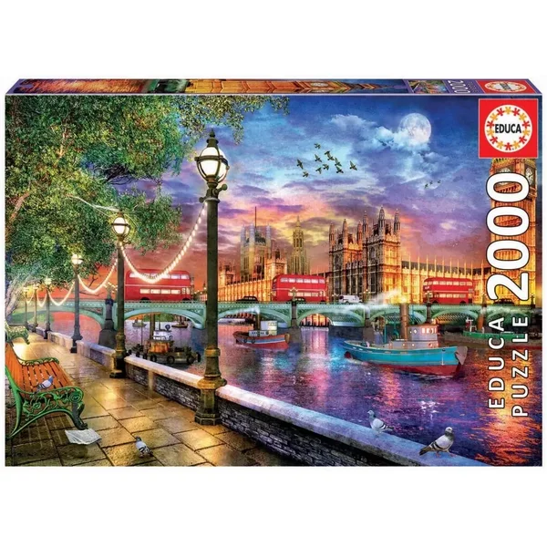 Puzzle Mit 2000 Teilen Educa Londres Atardecer-image