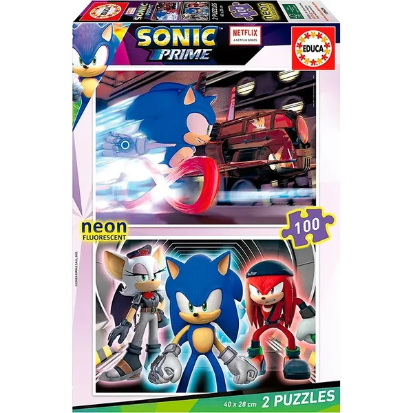 Sonic Puzzle Mit 200 Teilen Educa-image