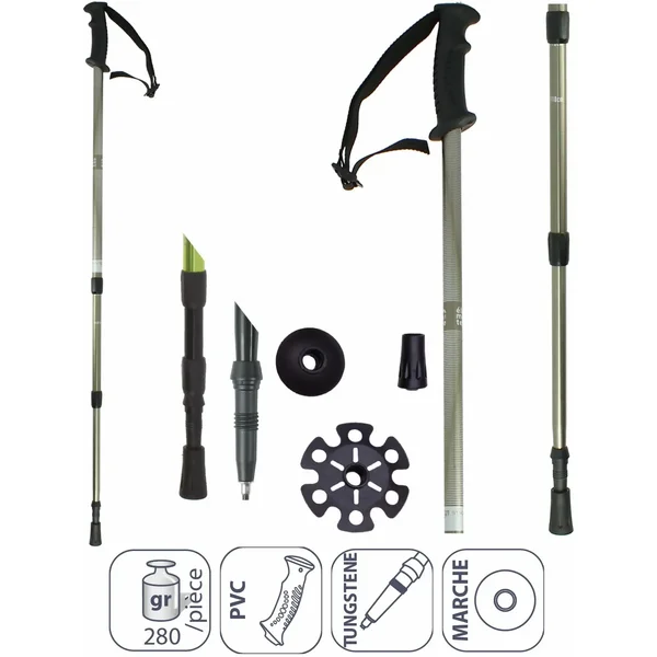 Aluminum hiking poles Élémenterre Strollers