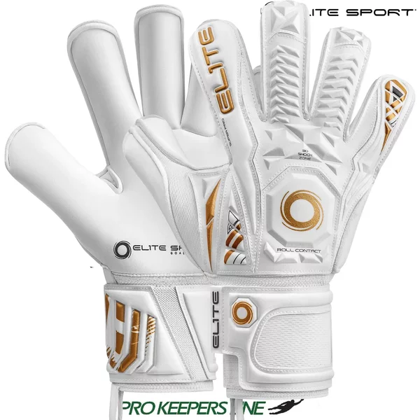 Guanti Portiere Elite Sport Real White-image