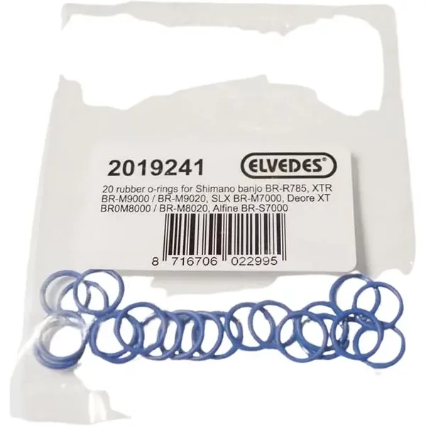 Joints Toriques Banjo BR-R785, XTR BR-M9000 / BR-M9020, SLX BR-M7000 Elvedes Shimano (X10)-image