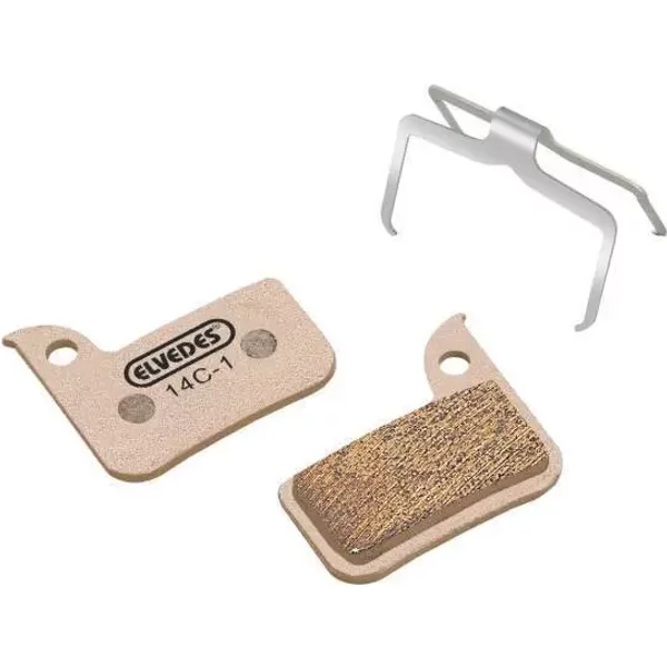 Paire De 10 Plaquettes De Frein VéLo Metaliques Elvedes Sram Red Road-image