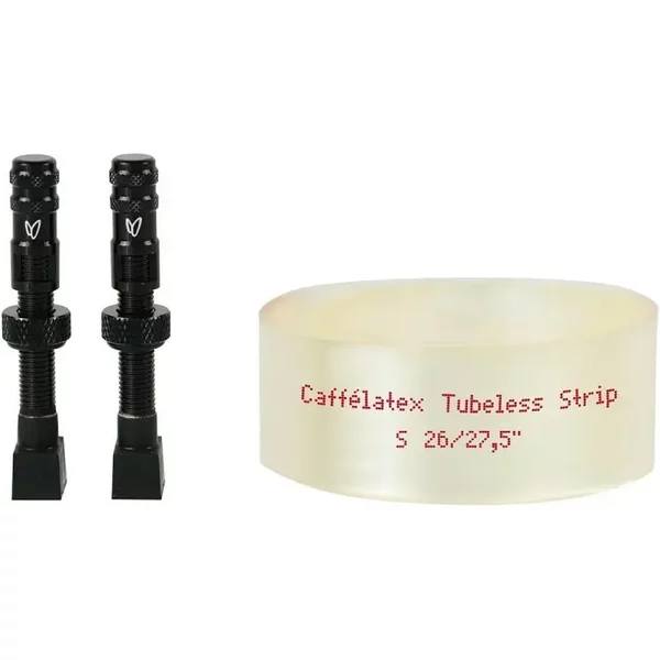 Fond De Jante Paire De Valves Incluses Effetto Mariposa Flap CafféLatex Strip Plus S - 26/27.5”-35-40Mm Ext-image