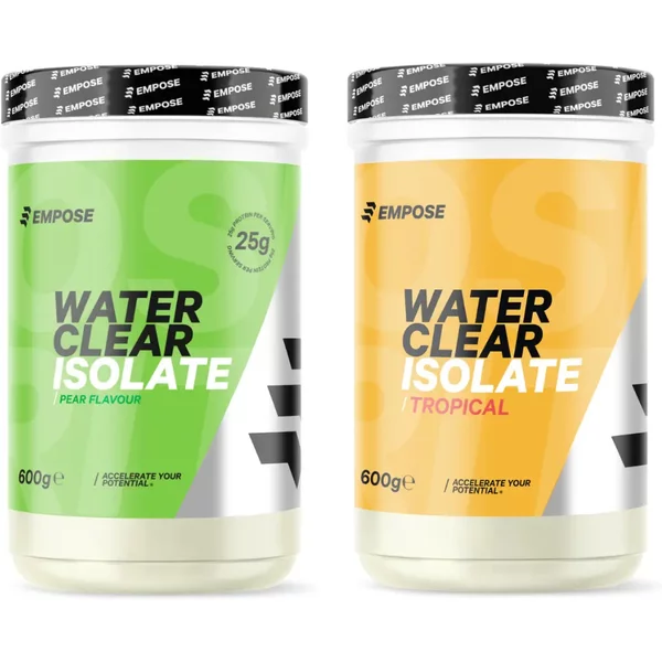 Proteinpulver Birne Und Tropisch Empose Water Clear Isolate-image
