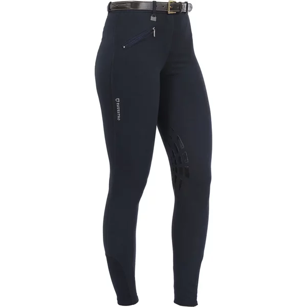 Pantalon éQuitation Mid Grip Femme Equestro Selene Gel-image
