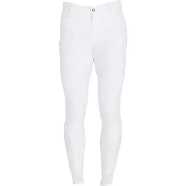 Pantalon éQuitation De Concours Mid Grip Equestro Caspar-image