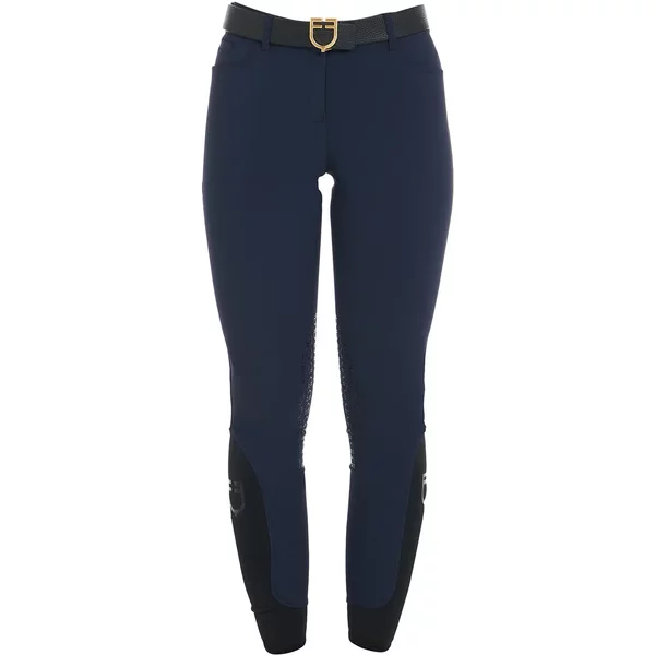 Pantalon éQuitation Mid Grip Femme Equestro Zenda Light-image