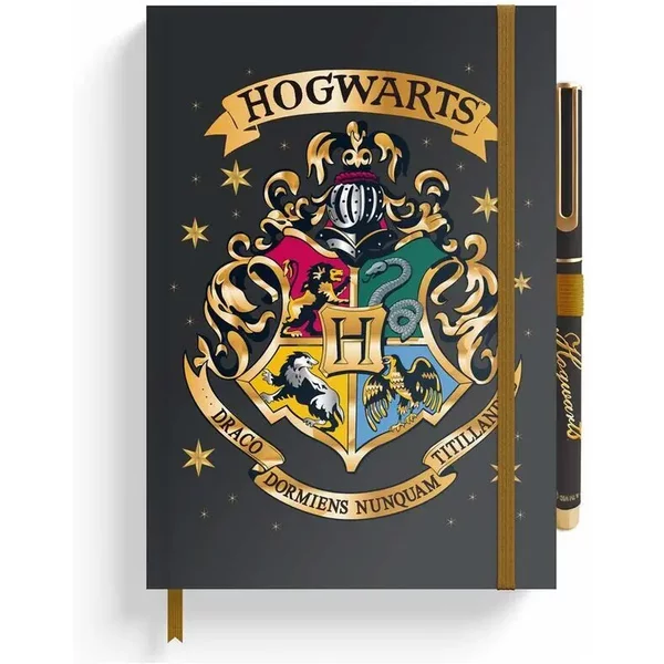 Notizblock + Stift Erik Harry Potter Hogwarts A5-image
