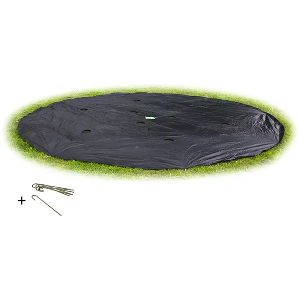 Housse De Protection Pour Trampoline Enterré Niveau Sol Exit Toys 427 Cm-image