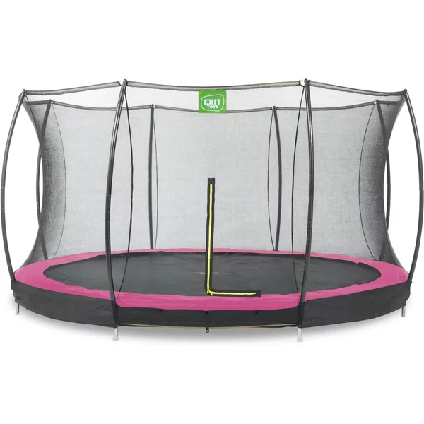 Trampoline Enterré Avec Filet De SéCurité Exit Toys Silhouette 366 Cm-image