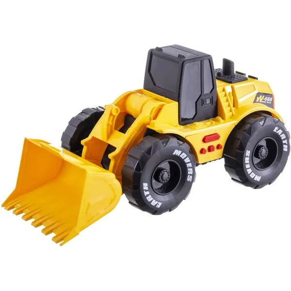 Jeux De Voiture Pelle D'excavation à Friction Avec Son Et LumièRe Fantastiko 26 Cm-image