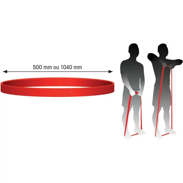 Elastisches Widerstandsband 1 M X 32 Mm X 4,5 Mm-image